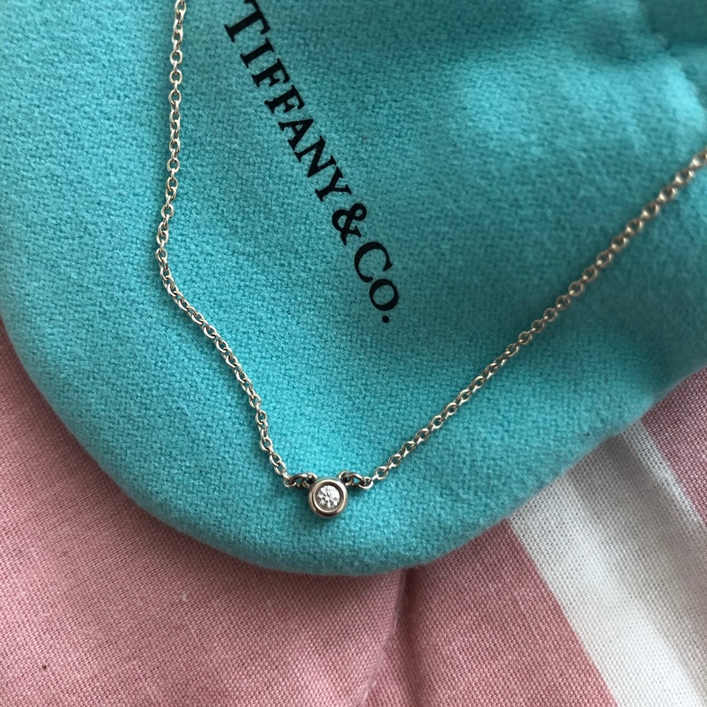 Tiffany & Co Diamond pendant necklace, 0.3 carat